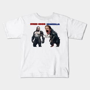 MUSK KONG VS. ZUCKZILLA Kids T-Shirt